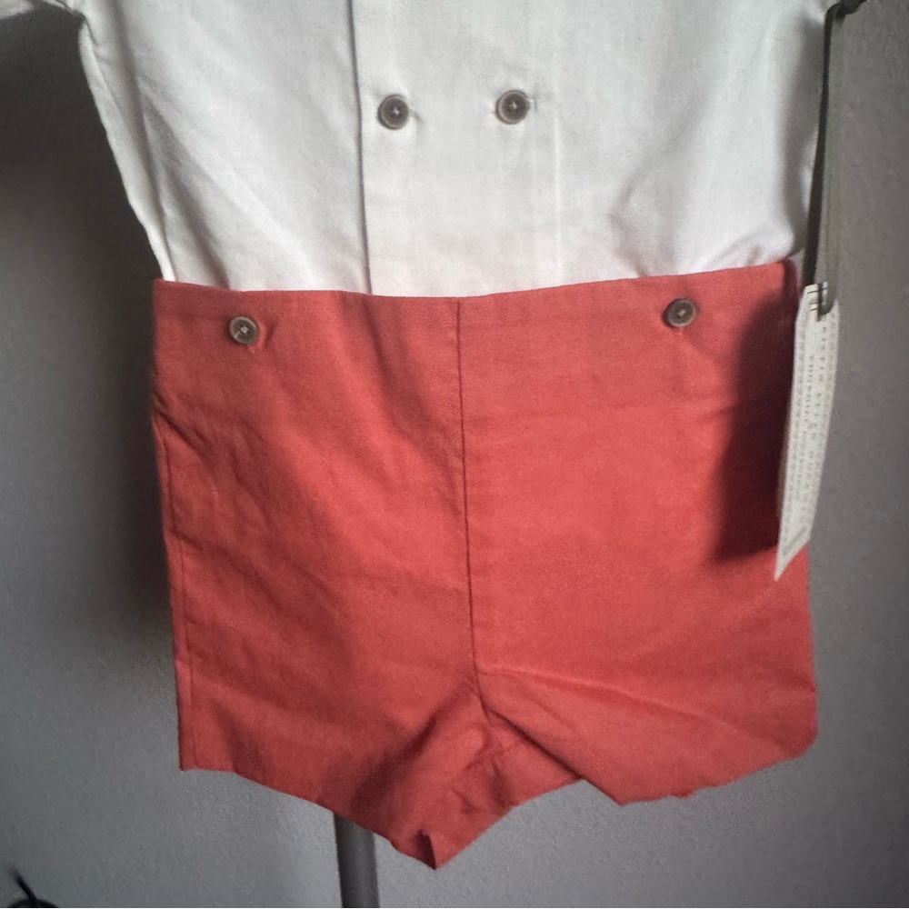 NWT Edgehill Collection x Kristin Ellen Hockman Augie Sailor Collar & Shorts Set - Picture 5 of 9